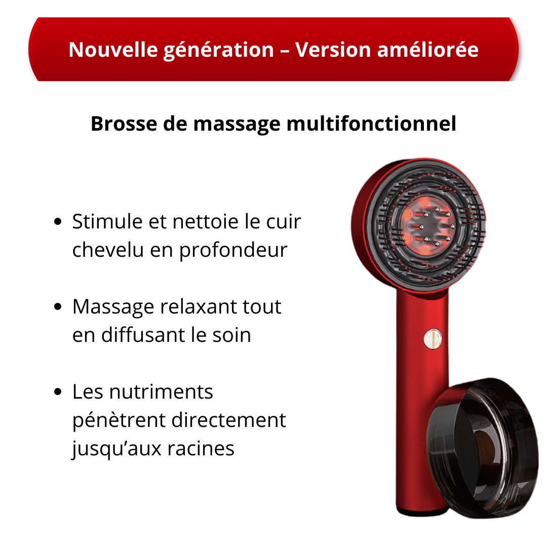 Brosse Infrarouge Cuir Chevelu