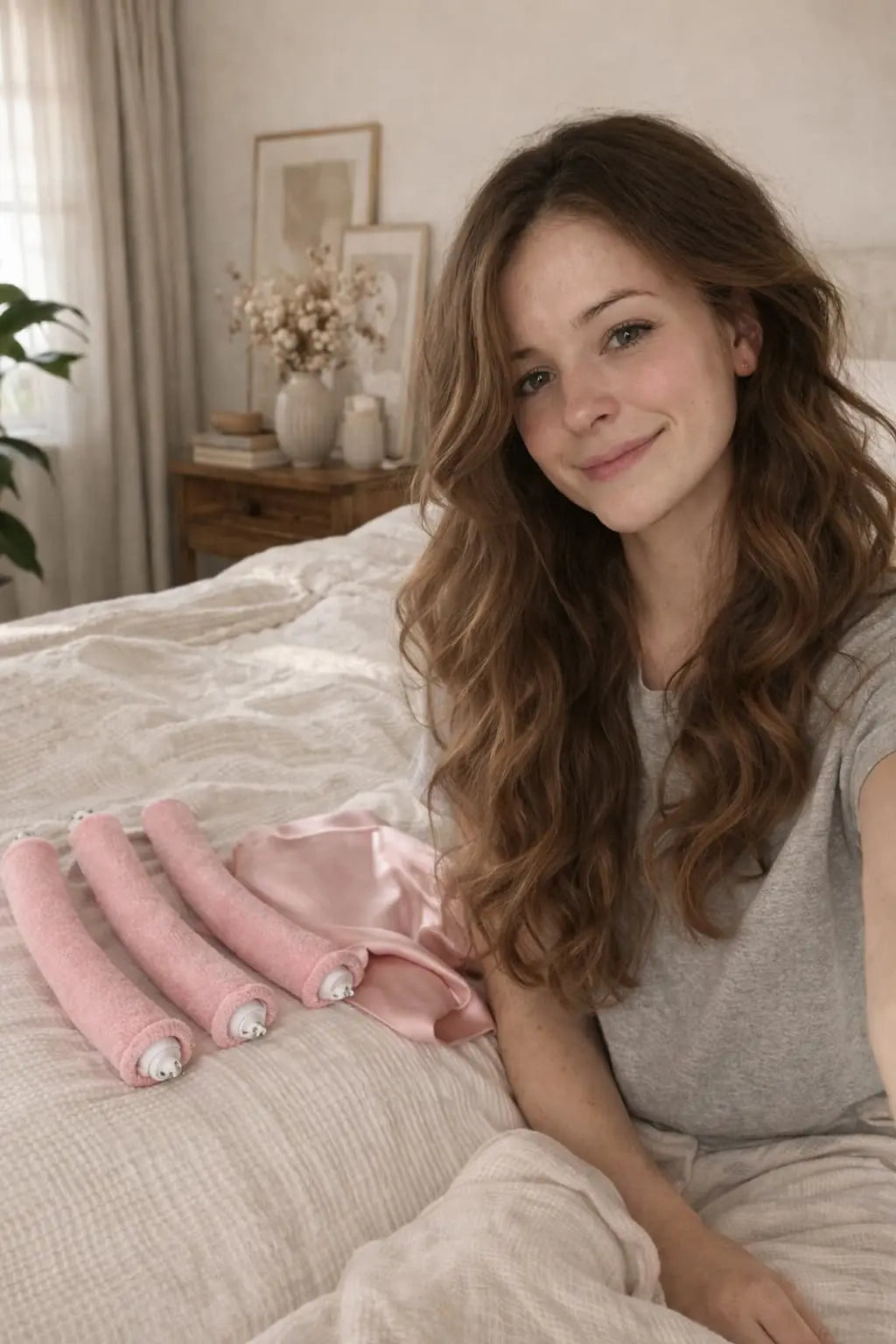 best heatless curlers set long lasting natural curls result