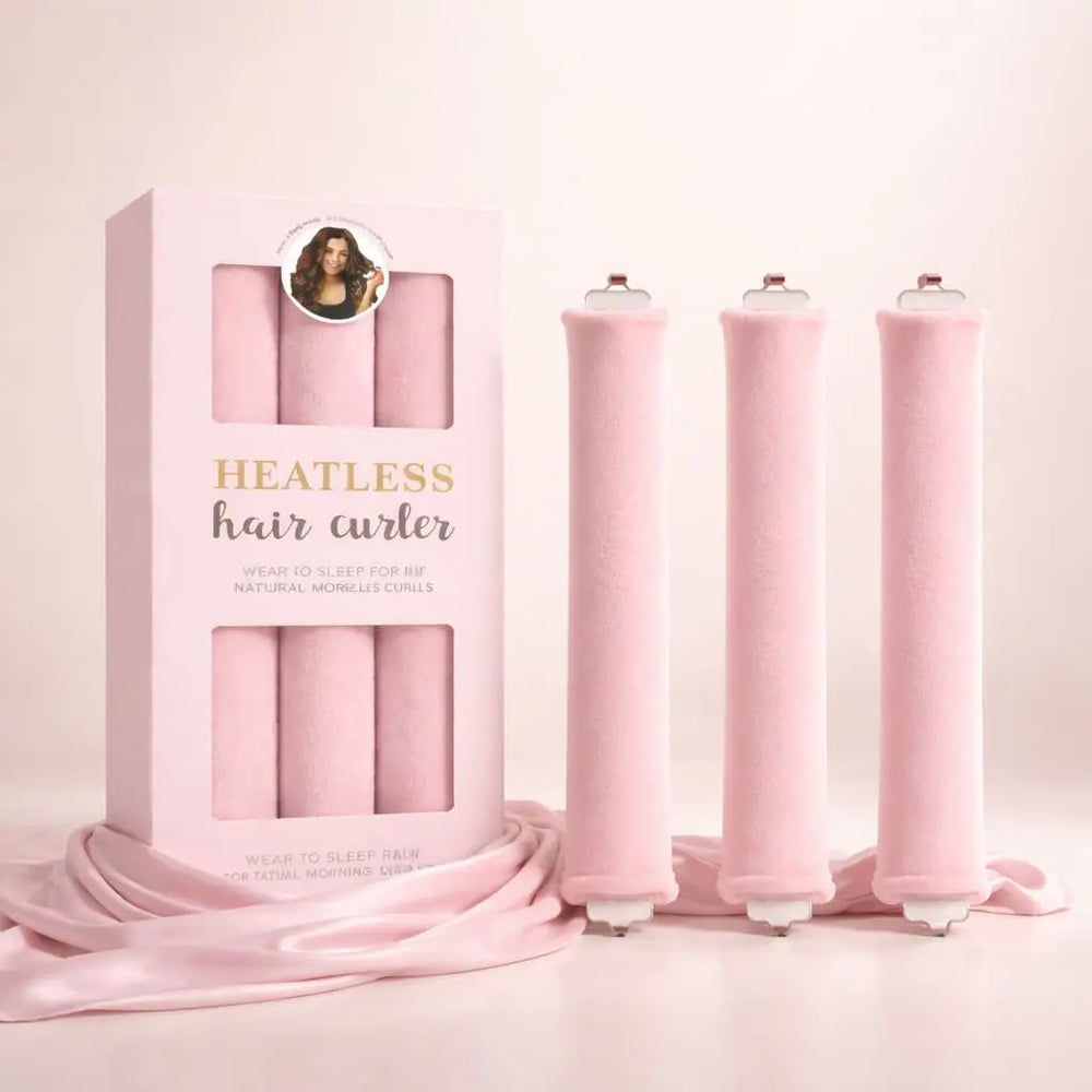 Ultra-Soft Velvet Heatless Curler Set Revitalysse