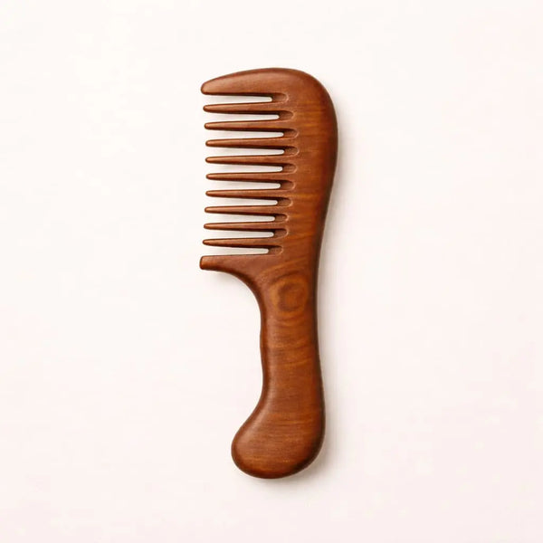 Wide Natural Wooden Comb Revitalysse