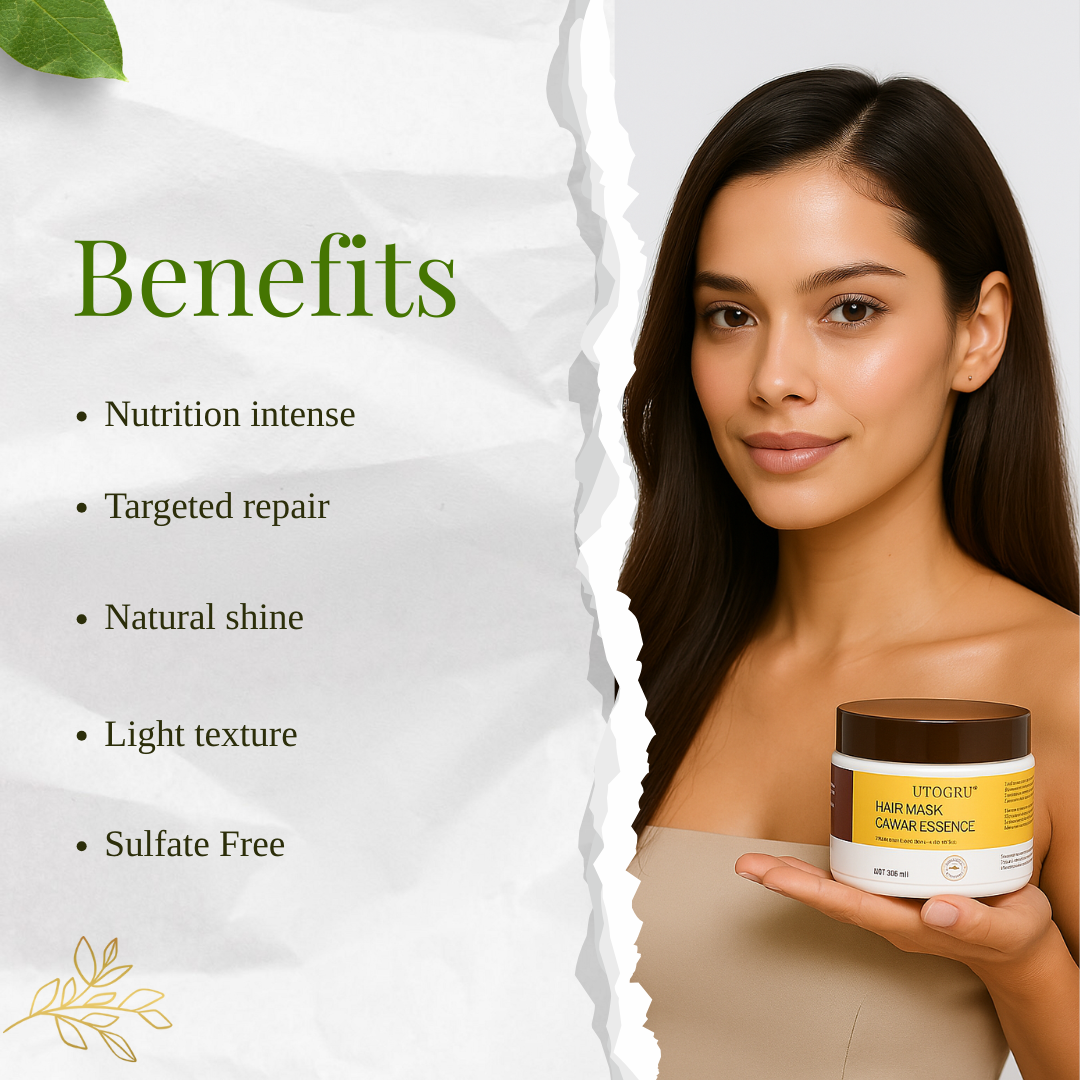 Intense Repair Mask – Keratin & Caviar (250ml)