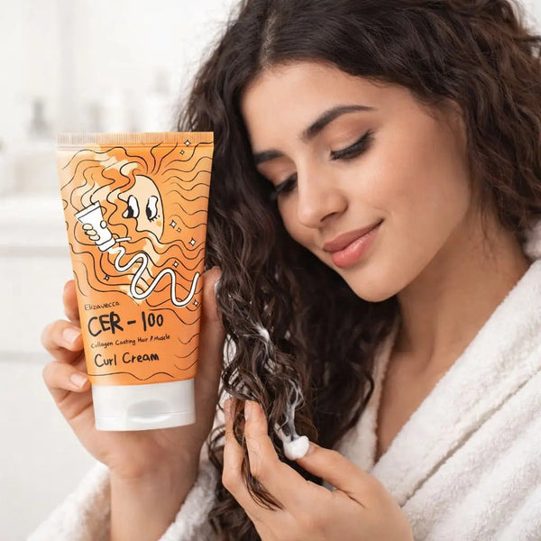 Elizavecca CER-100 Collagen Coating Hair A+ Muscle Curl Cream Revitalysse