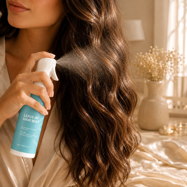 Anti Frizz Hair Spray – Lightweight Shine Mist for Smooth, Glossy Curls