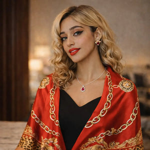 90×90 Large Square  Scarf Revitalysse