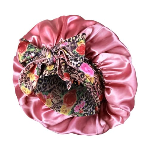 Bohemian Satin Night Cap – Protection & Volume