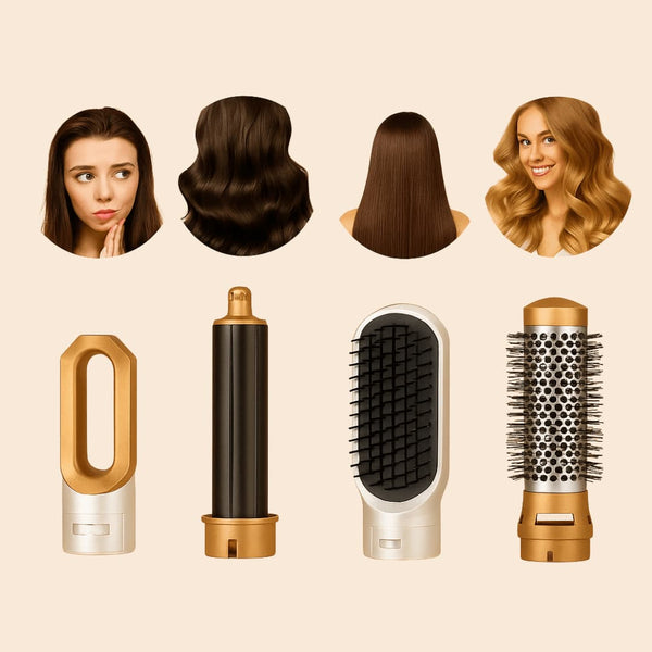 Revitalysse™ 5-in-1 Hair Curler