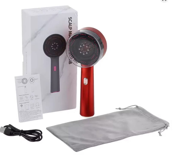 Infrared Oil-Infusion Scalp Massage Brush