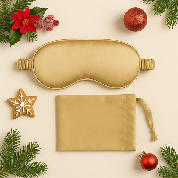 Artificial silk eye mask