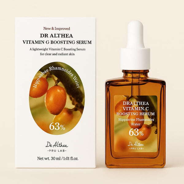 Dr. Althea Vitamin C Boosting Serum (63%).