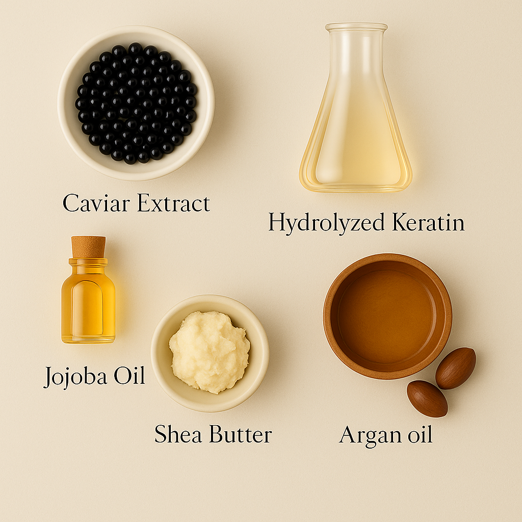 Intense Repair Mask – Keratin & Caviar (250ml)