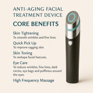 Anti-aging facial treatment device