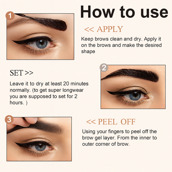 Tattoo Brow – Long-Lasting Eyebrow Tint