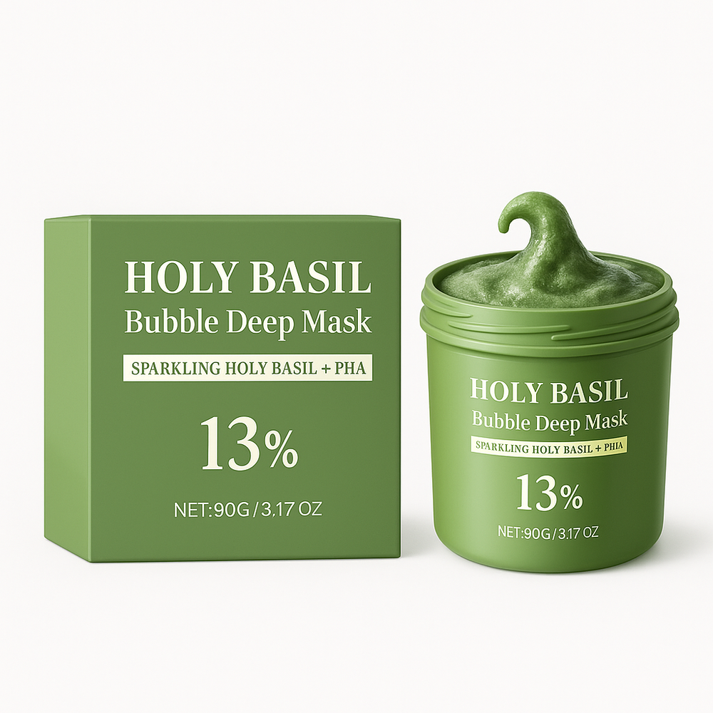 Holy Basil Bubble Mask – Clear Skin