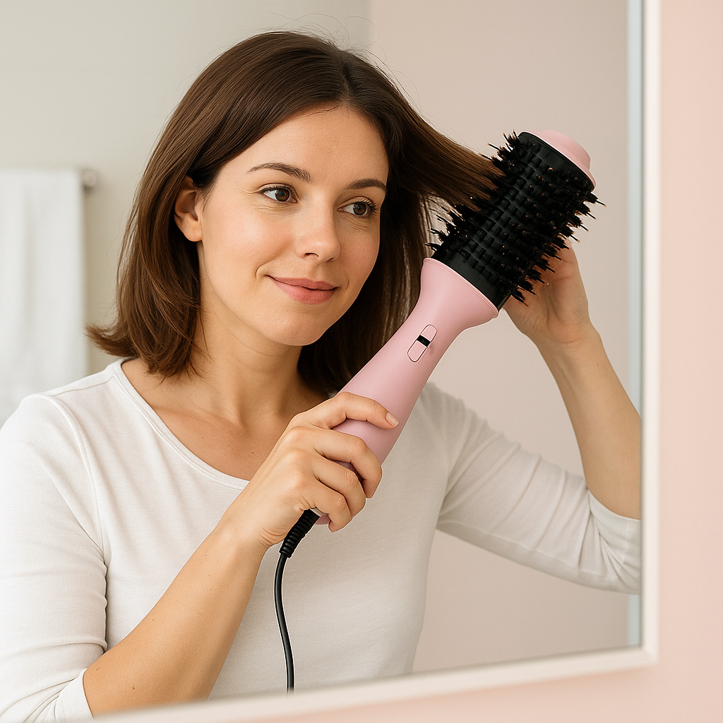 Brosse à Air Chaud ionique 4-en-1