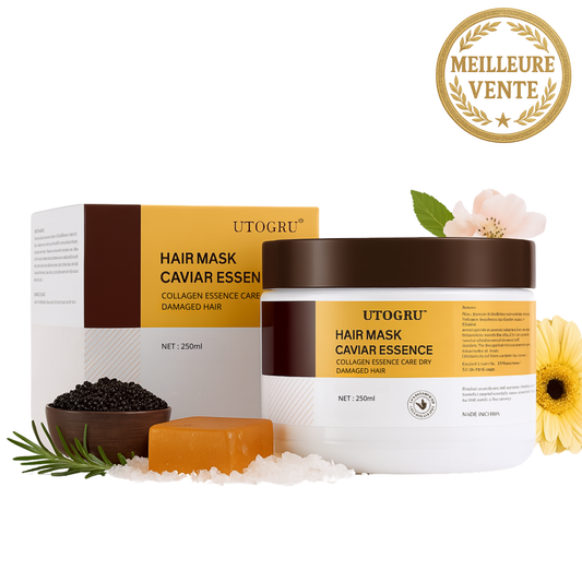 Masque Réparateur Intense – Kératine & Caviar (250ml)