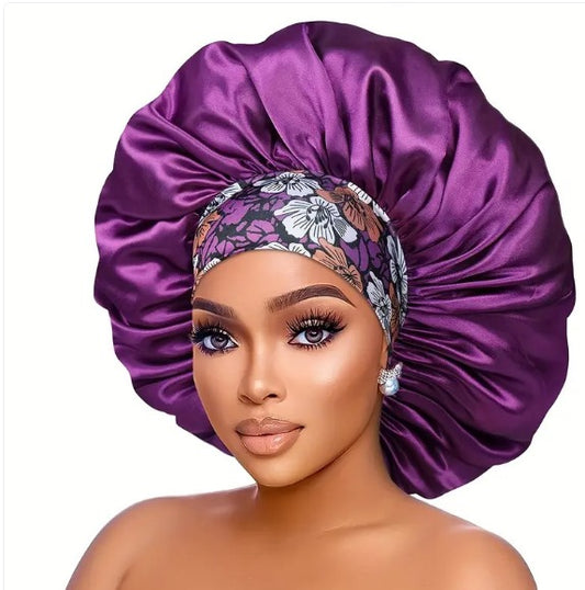 Bonnet de Nuit Satin Bohème – Protection & Volume