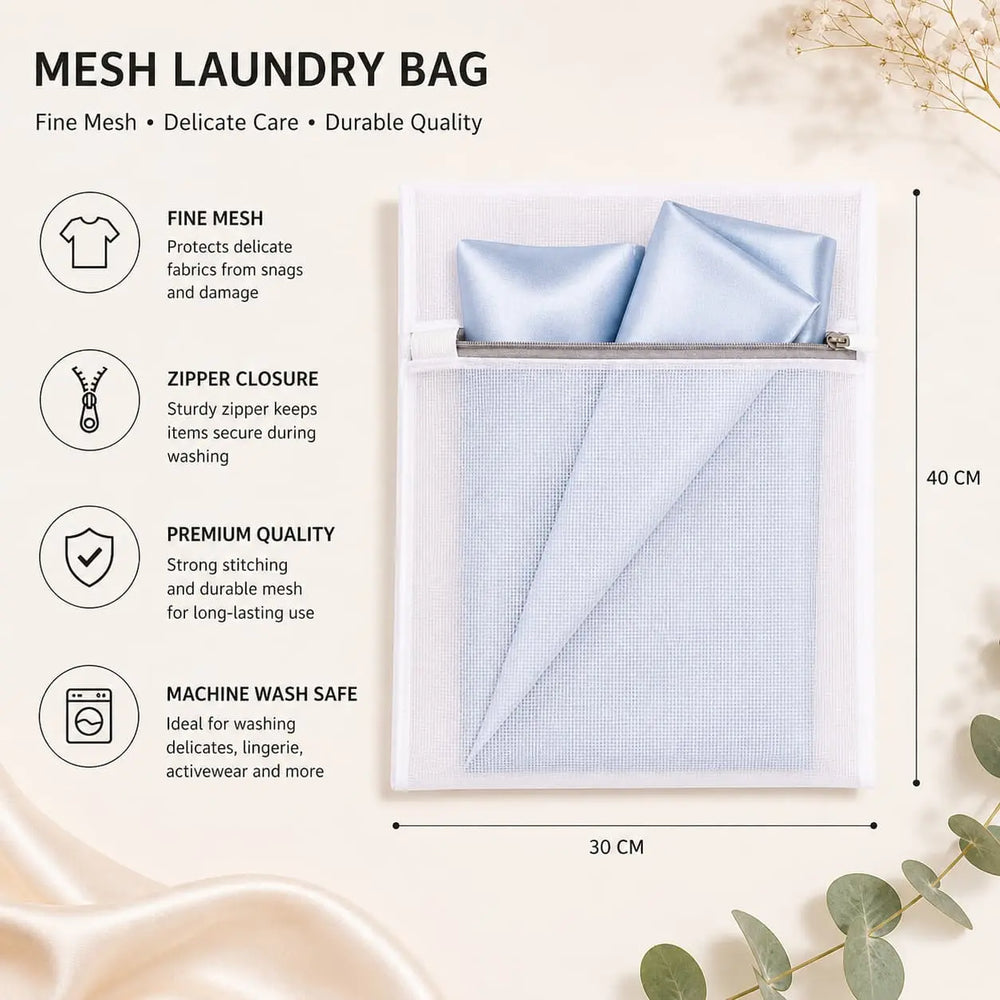 Laundry Bag for Silk Pillowcases Revitalysse