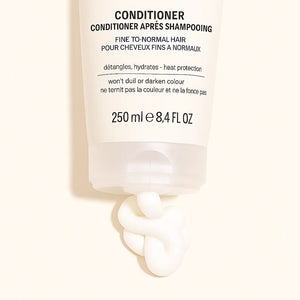 Conditioner texture for soft-feeling hair and easier detangling