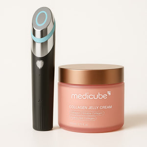 Anti-aging facial treatment device