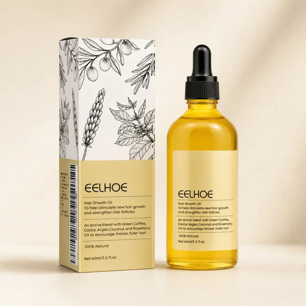 EELHOE 60 ml hair and scalp conditioning oil bottle with original box