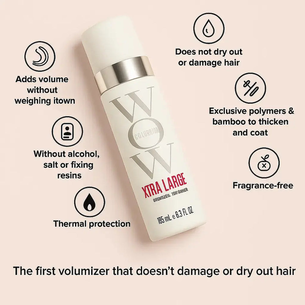 Hair mousse for volume and soft hold