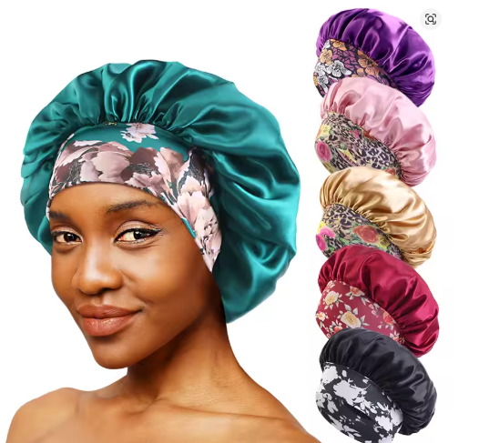 Bonnet de Nuit Satin Bohème – Protection & Volume