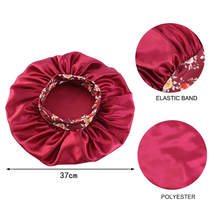 Bonnet de Nuit Satin Bohème – Protection & Volume