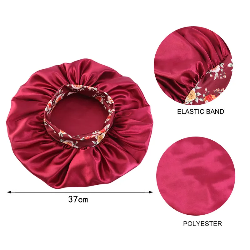 Bonnet de Nuit Satin Bohème – Protection & Volume