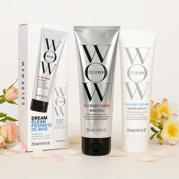 Shampoo and conditioner set for soft, manageable hair